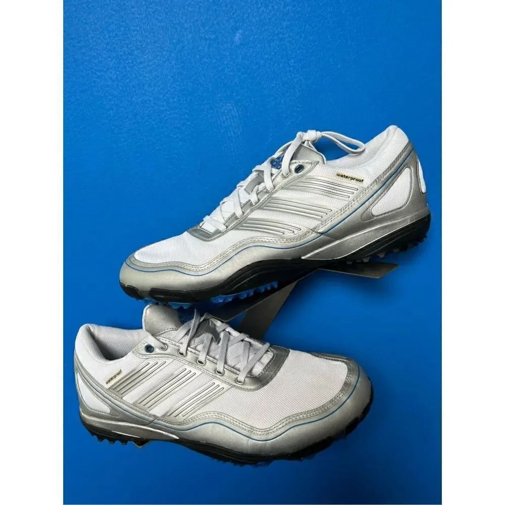 Adidas Golf Shoes Mens 11.5 M Tour 360 Black Boost Cleats Leather EVG 791003